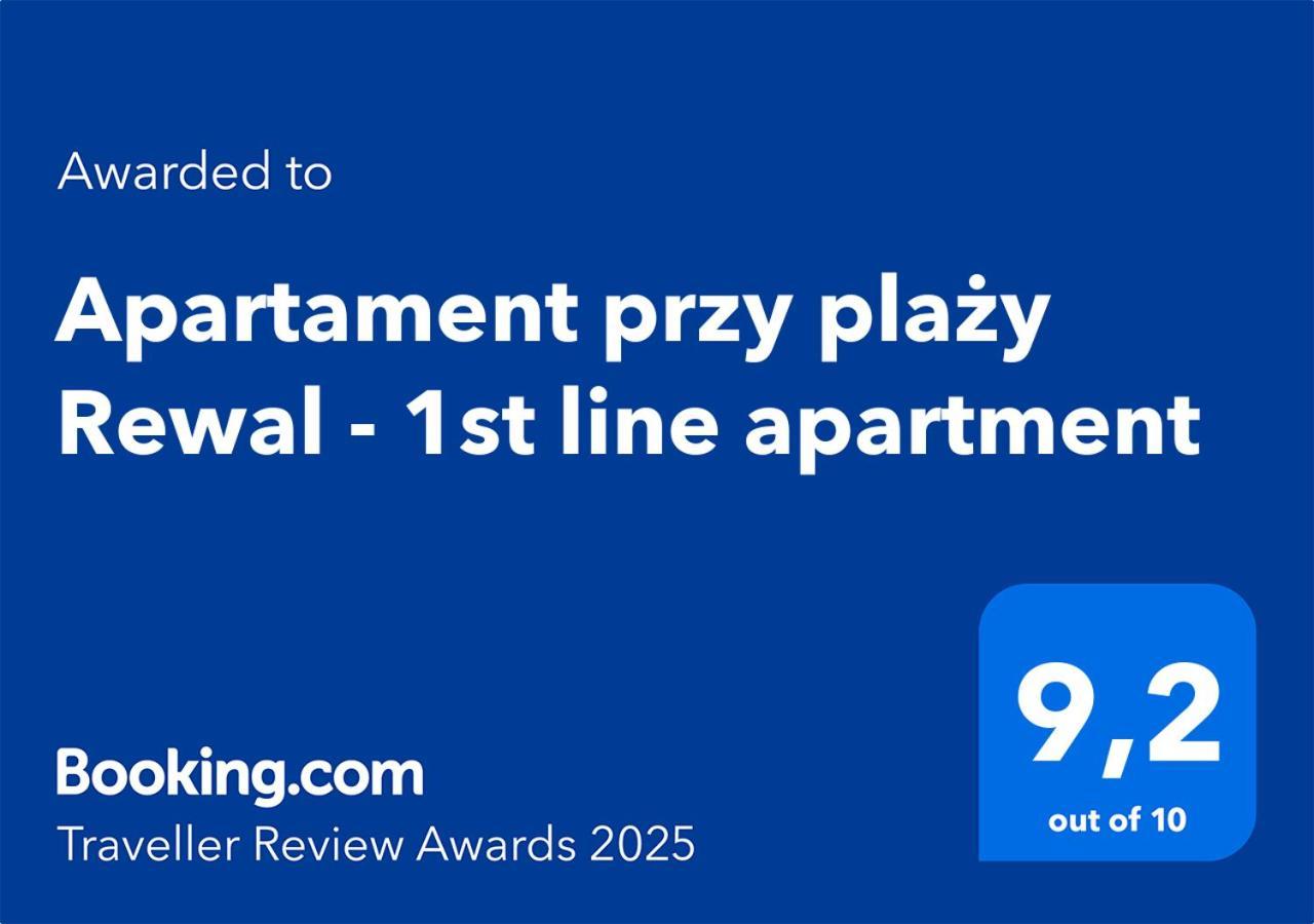 Apartament Przy Plazy Rewal - 1St Line Apartment Εξωτερικό φωτογραφία